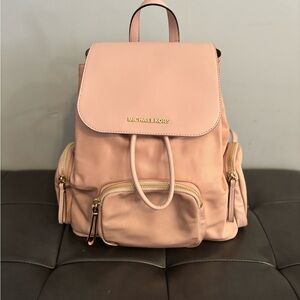 Michael Kors Pink Backpack